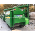 grain wheat rice combine harvester crawler type